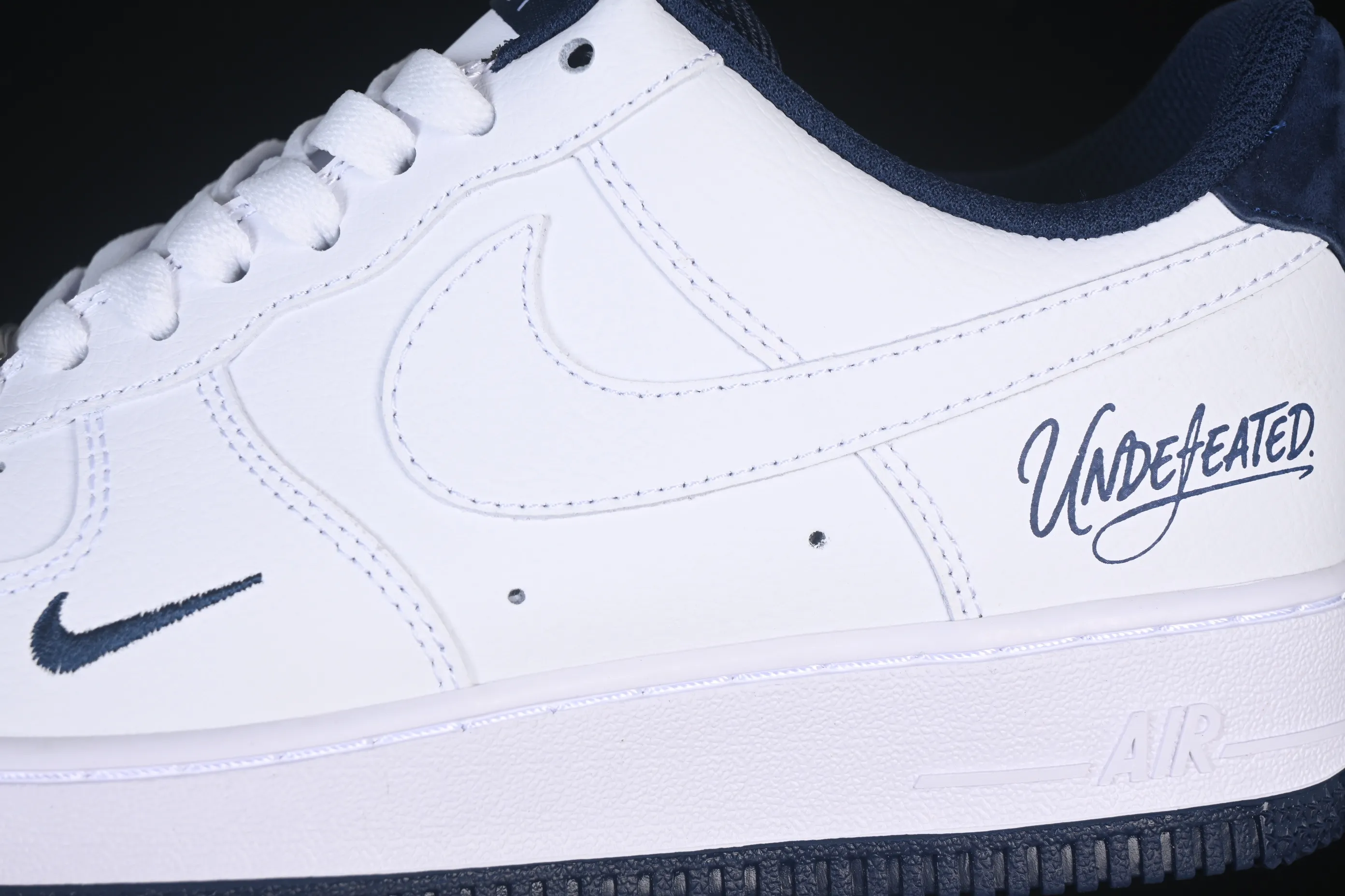 All Categories Nk Air Force 1 Air Force Series Nk Air Force 1 Low Air Force Low Undefeated x Nike Air Force 1'07 Low White and Blue Air Force One low-top casual sneakers ZH0316-119